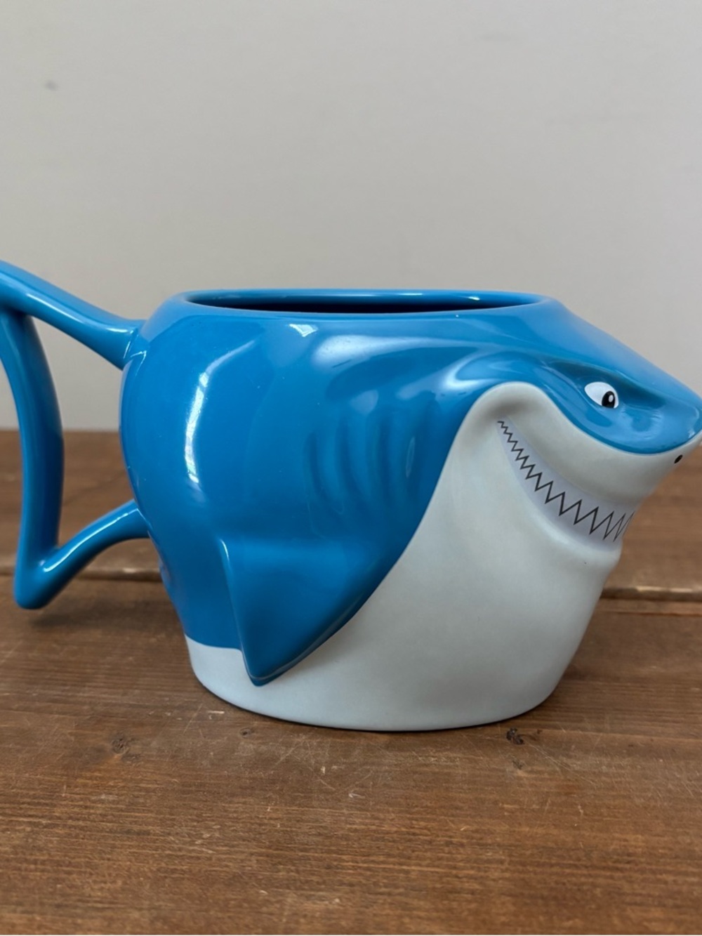 Disney Finding Nemo Shark Bruce Blue Ceramic Character  Mug